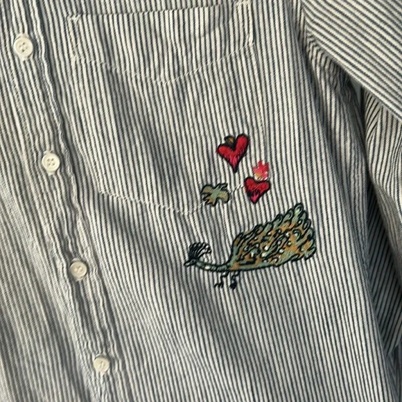 Mother Denim Foxy Boxy shirt Size S - Picture 5 of 10